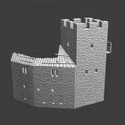 Medieval Castle - destroyed