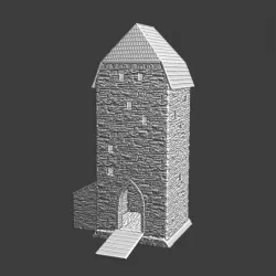 Medieval German watch tower