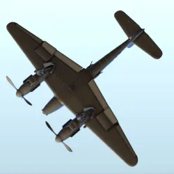 Messerschmitt Me 410 Hornisse - Germany Eastern Western Front Normandy Stalingrad Berlin Bulge WWII