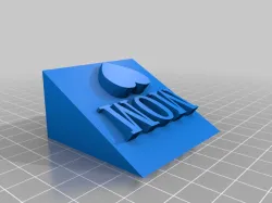 Mom Heart Plaque