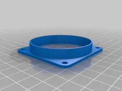 My Customized 2 Parts Fan Adapter