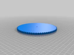 My Customized Pulley generator 70 teeth m8 pulley 