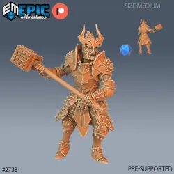 Narzugon Set / Hell Knight / Evil Paladine Cavalry / Demon Warrior / Devil Army