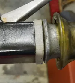 NSU PRIMA D Profilplatte Gasgriff