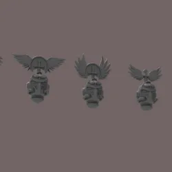 Proxy set dark star warriors angels head