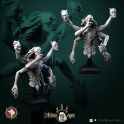 Reaper Banshee bust pre-supported
