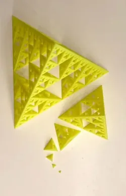 Sierpinski tetrahedron (SCAD)