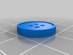 Simple button pants