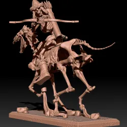 Skeleton archer cavalry