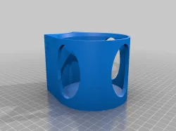 SodaStream bottle holder for bicycle ergometer