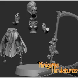 Space elf lord anime figurine