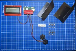 Sparkfun SerLCD Stand (with Raspberry Pi Zero 2)