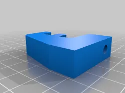 Technic Compatible Wall Mount (4-6mm Screw)