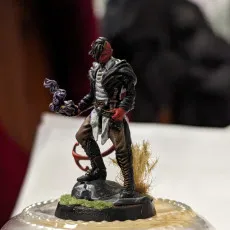 Tiefling Adventurer / Human Devil Hybrid / Evil Humanoid / Ruthless Trickster / Hell Army