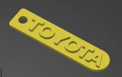 Toyota keychain