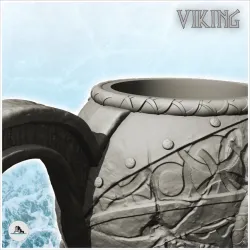 Viking Skull mug (27) - Can holder Game Dice Gaming Beverage Drink