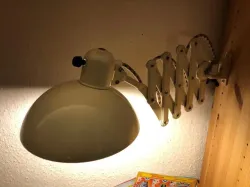 Wall mount for Kaiser Idell Bauhaus scissor lamp
