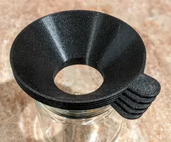 Wide Mouth Jar Nesting Funnels