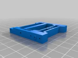 WPL JJRC B1 B16 Q60 Q61 etc rear bumper base remixed for adding weight