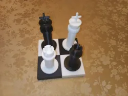 3D Printed Chess Set 