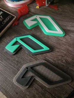 Anjunabeats logo keychain 