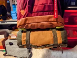 Backpack Lower Exterior Gear Hooks