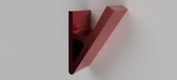 Bathroom towel hook