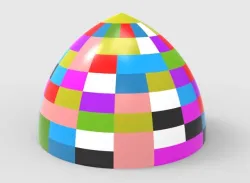 block parabola dome