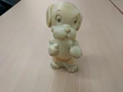 Boxing Dog Antique Toy