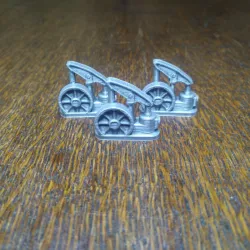 Brass Lancashire and Birmingham Tokens for Filament Printers (STL files)
