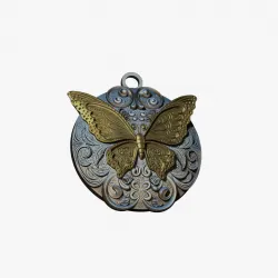 BUTTERFLY MEDALLION
