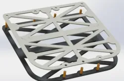 Covid19 shield stencil tool