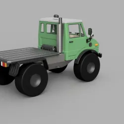 Crawler Bog 406 4x4 Flatbed - 1/10 RC body attachment