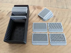 Cura Infill Sample Swatches