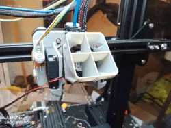 Curved diffuser for 40mm fan