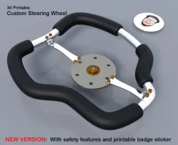 Custom Steering Wheel (Improved)