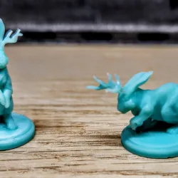 Domesticated Jackalope, Fantastic Familiar