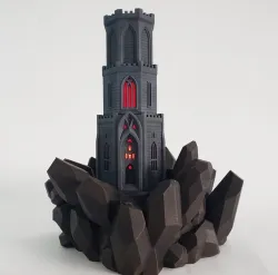 Dracula's Tower - no puzzle - with a optional base