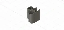 Dyson clip on dual attachment holder