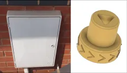 Electric Utility Meter Box Key