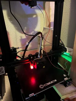 Ender 3 Single Diode Lamp w/ Resistor Holder