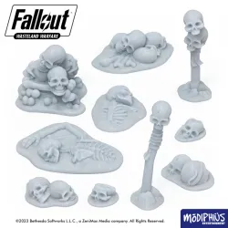 Fallout: Wasteland Warfare - Print at Home - Basing Greebles: Skulls & Bones