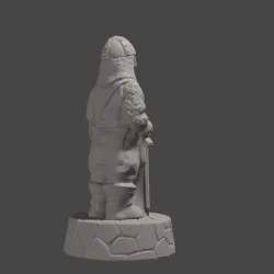 Fantasy human army chess set 2
