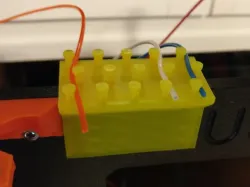 Filament clamp for prusa i3 mk2s