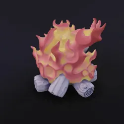 Fireplace Mimic with Cat Lure