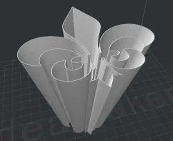 Fleur-De-Lis Vase
