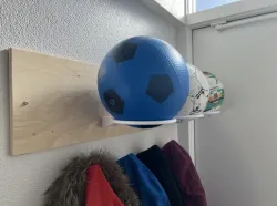 Football holder (wall mounted)