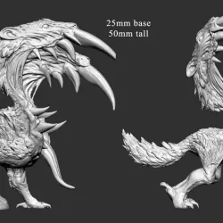 Fractured Beast (2 poses)