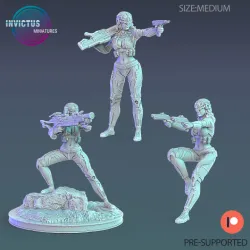 Full Metal Army Set / Sci-Fi Wargaming Collection / Space Adventure Encounters / Pre-Supported