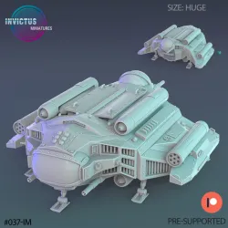 Fullmetal Space Bomber / Roving Vehicle / Alien War Construct / Steampunk Battle Robot / Invasion Army / Cyberpunk / Sci-Fi Encounter